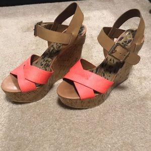 Sam Edelman wedge sandals